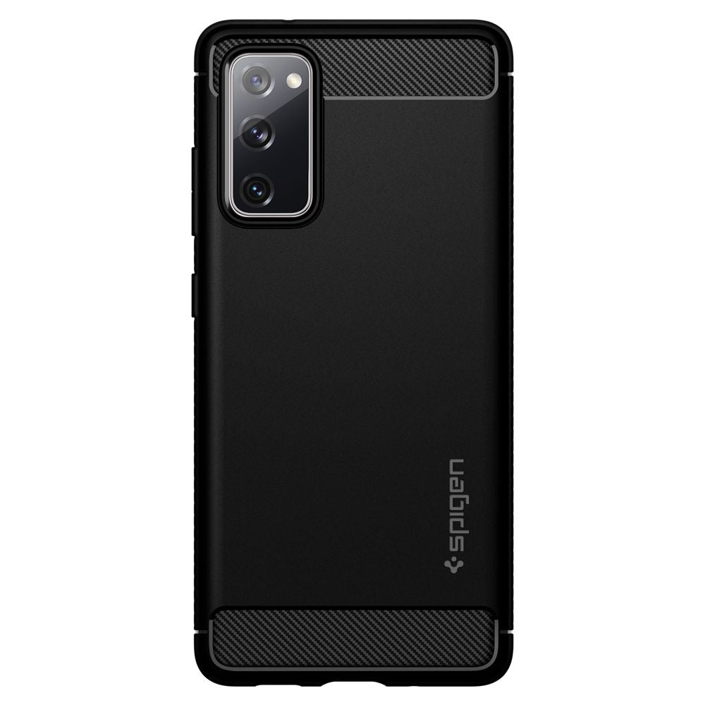 COPERTURA SPIGEN RUGGED ARMOR GALAXY S20 FE NERO OPACO