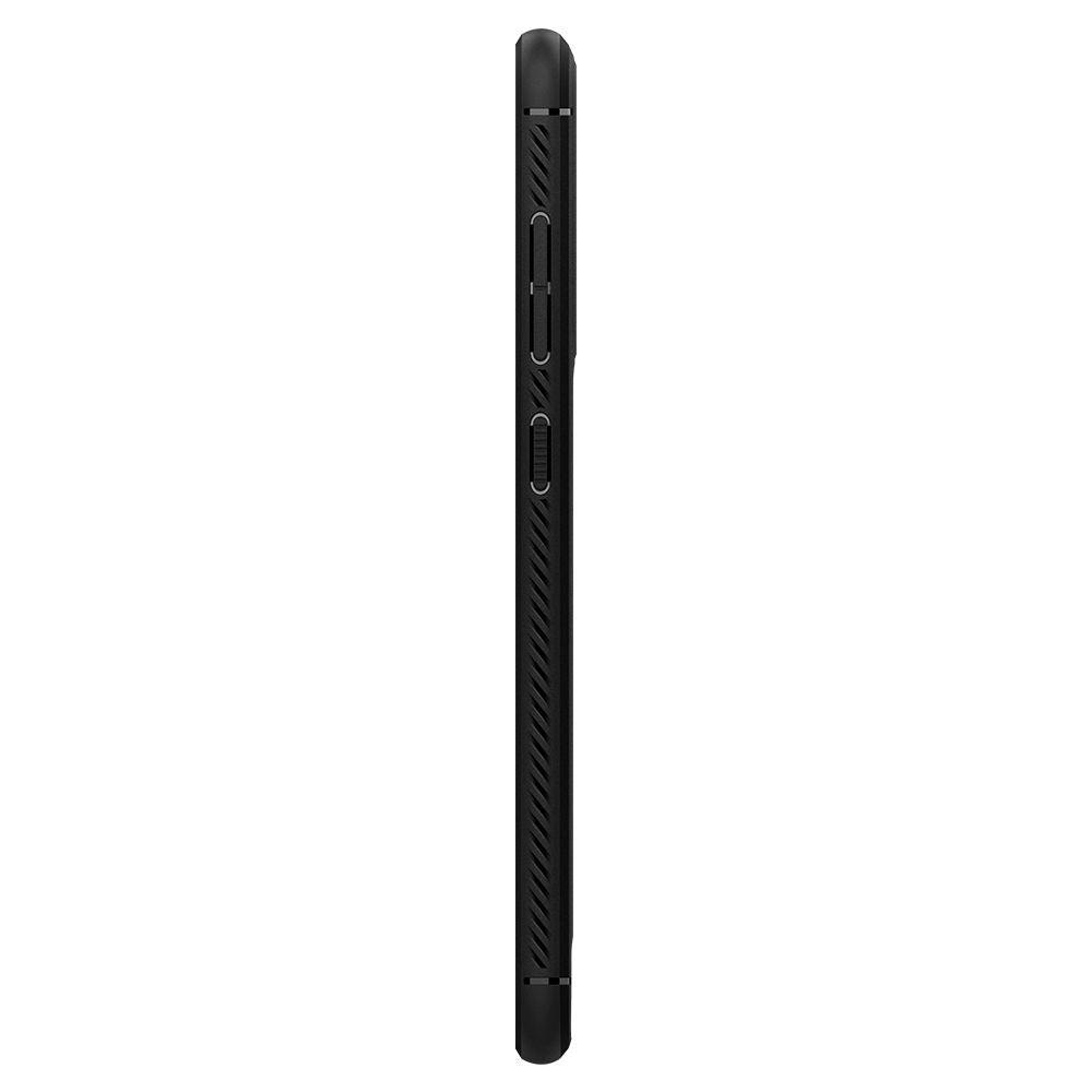COPERTURA SPIGEN RUGGED ARMOR GALAXY S21 FE NERO OPACO