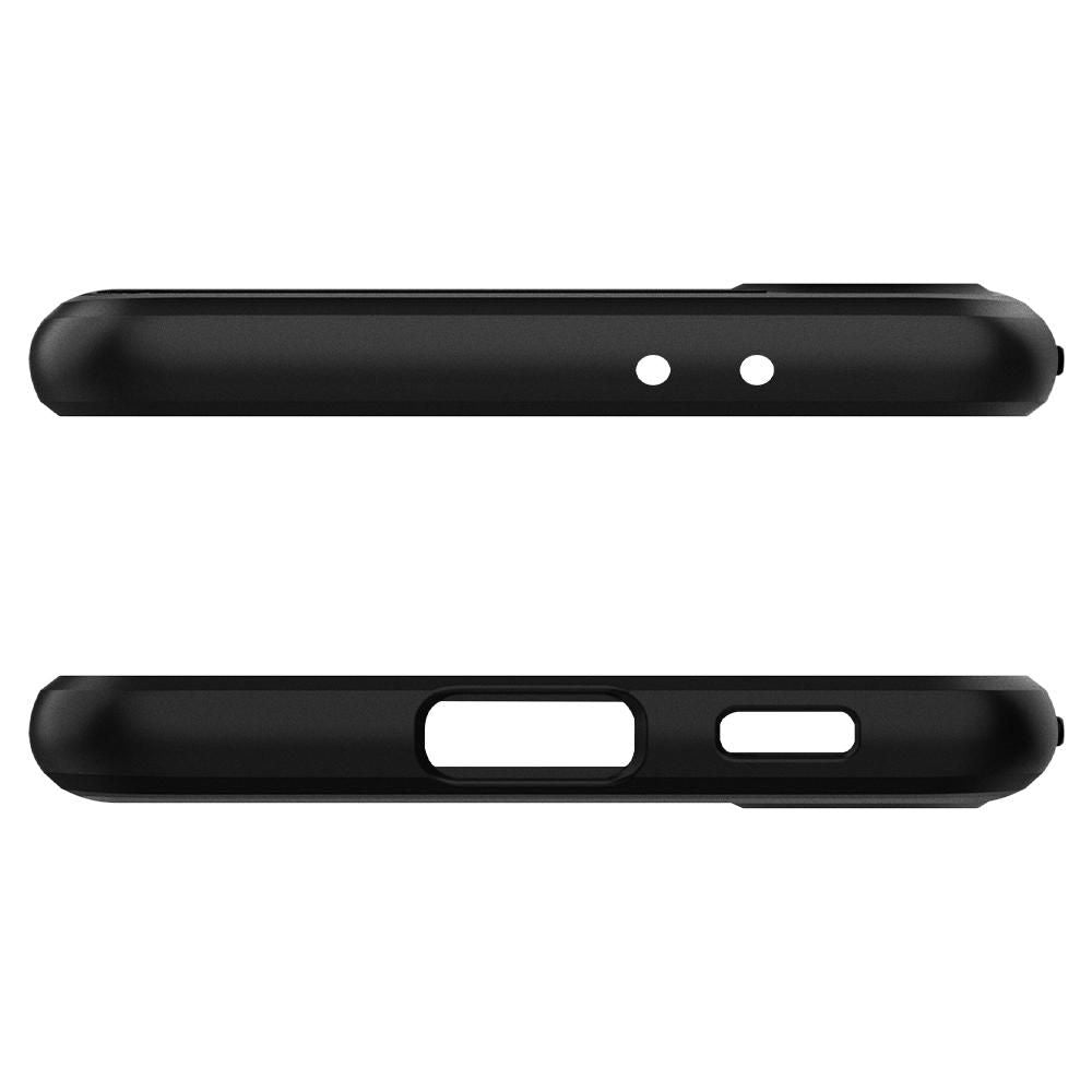 COPERTURA SPIGEN RUGGED ARMOR GALAXY S21 NERO OPACO