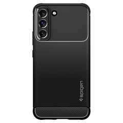 COPERTURA SPIGEN RUGGED ARMOR GALAXY S22 NERO OPACO
