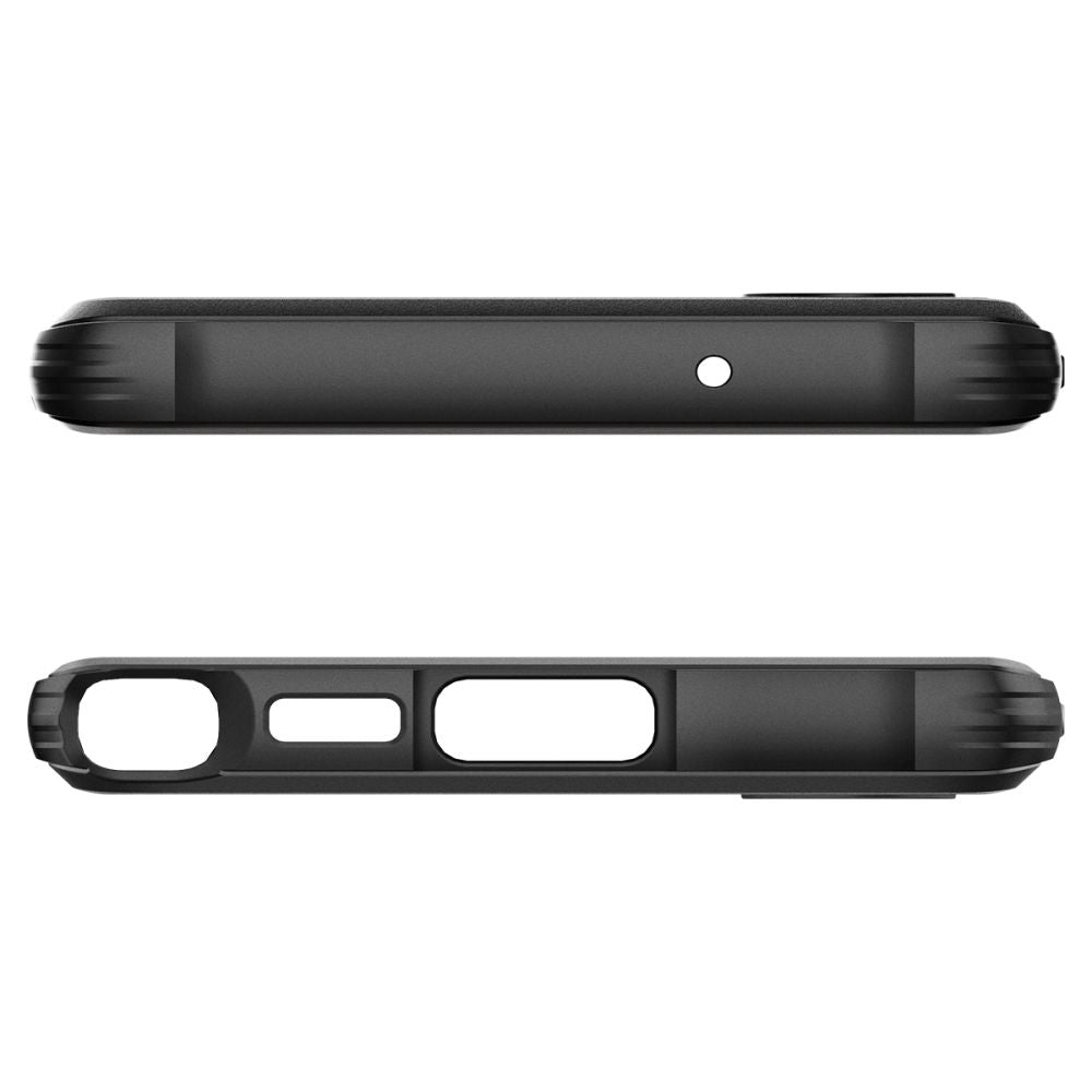 COPERTURA SPIGEN RUGGED ARMOR GALAXY S23 ULTRA NERO OPACO