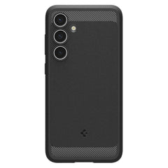 COPERTURA SPIGEN RUGGED ARMOR GALAXY S24 FE NERO OPACO
