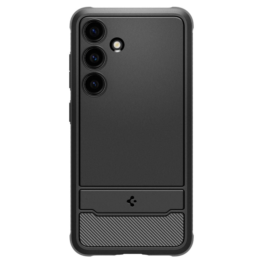 COPERTURA SPIGEN RUGGED ARMOR GALAXY S24 NERO OPACO