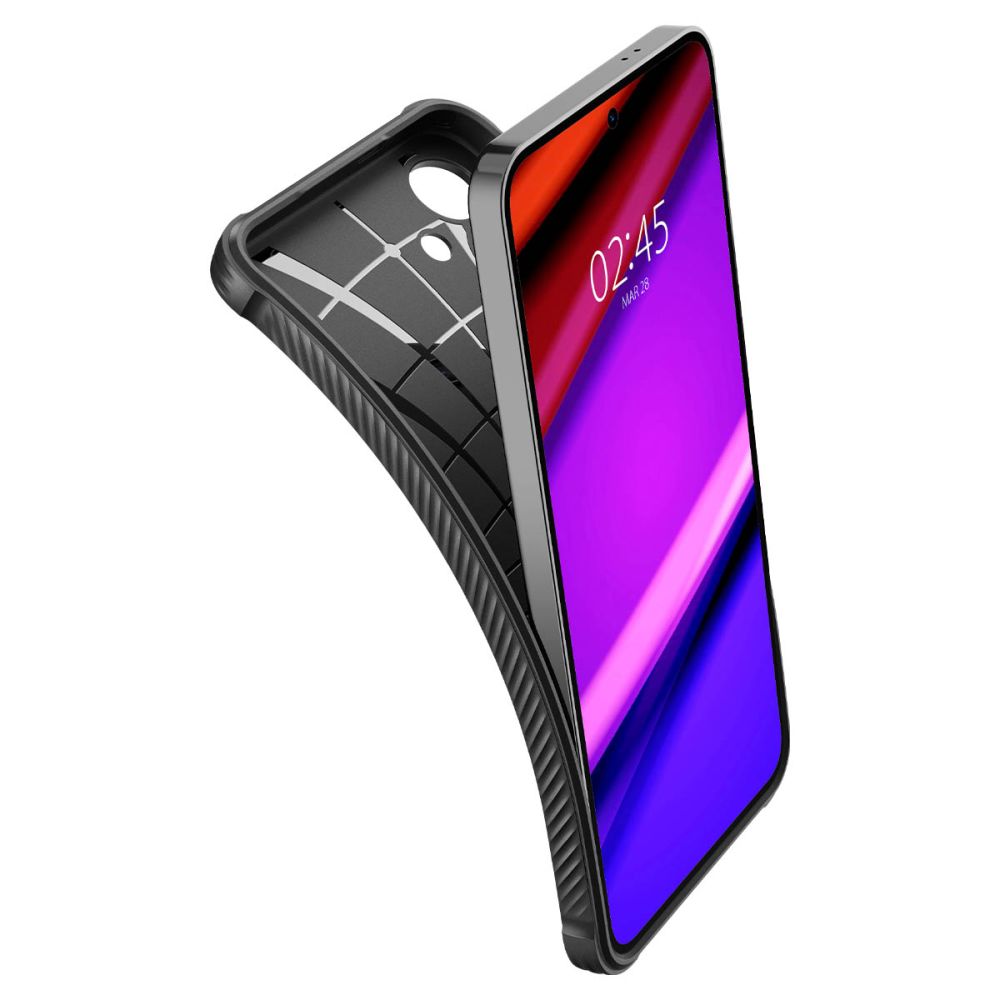 COPERTURA SPIGEN RUGGED ARMOR GALAXY S24 NERO OPACO