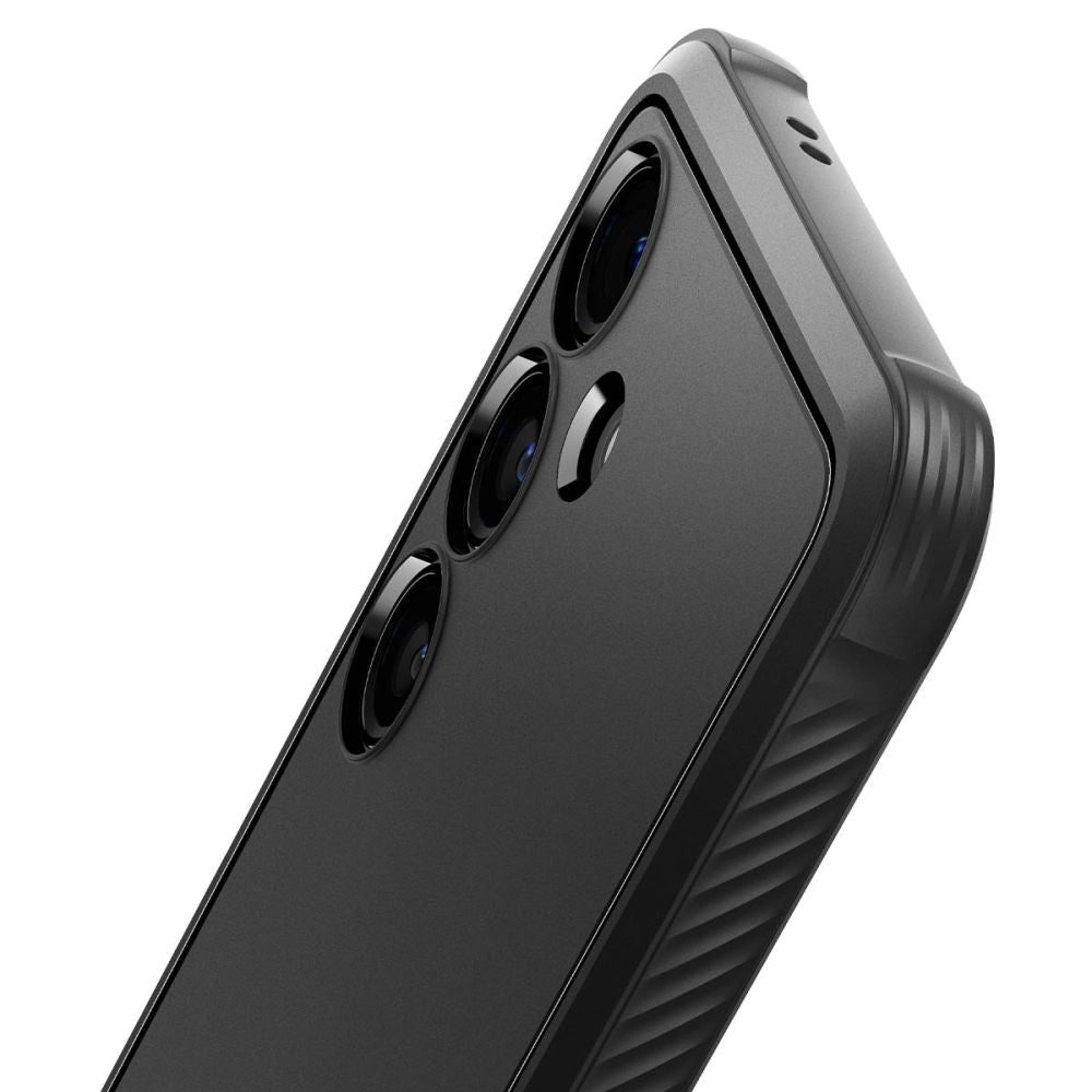 COPERTURA SPIGEN RUGGED ARMOR GALAXY S24+ PLUS NERO OPACO