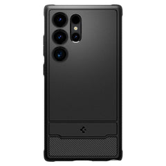 COPERTURA SPIGEN RUGGED ARMOR GALAXY S24 ULTRA NERO OPACO