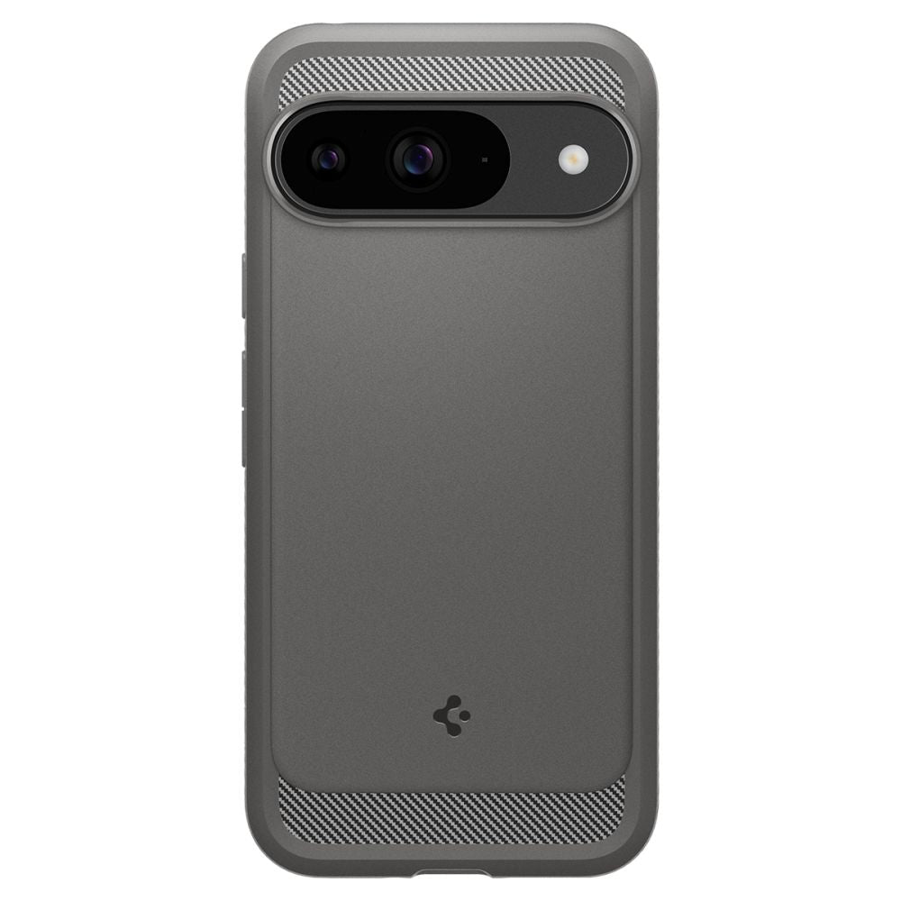 CUSTODIA PER GOOGLE PIXEL 9 / 9 PRO SPIGEN RUGGED ARMOR MARBLE GREY