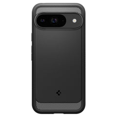 CUSTODIA PER GOOGLE PIXEL 9 / 9 PRO SPIGEN RUGGED ARMOR NERO OPACO