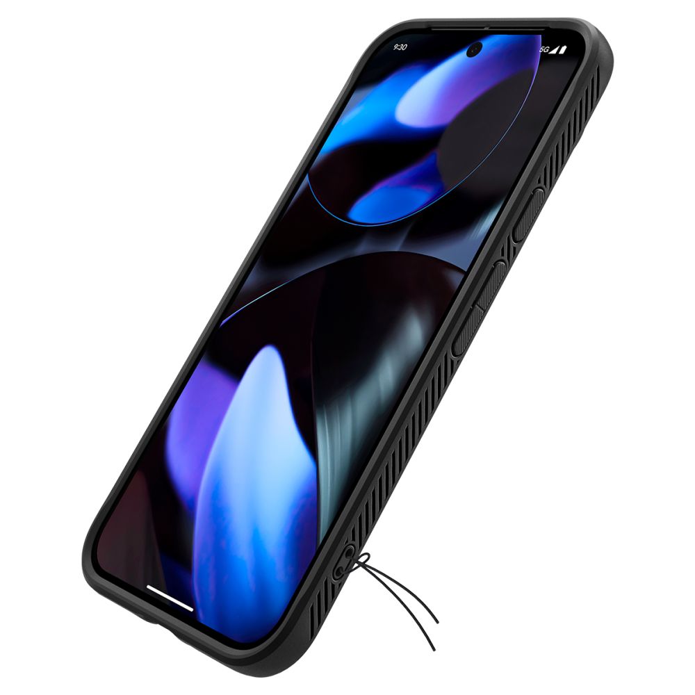 CUSTODIA PER GOOGLE PIXEL 9 / 9 PRO SPIGEN RUGGED ARMOR NERO OPACO