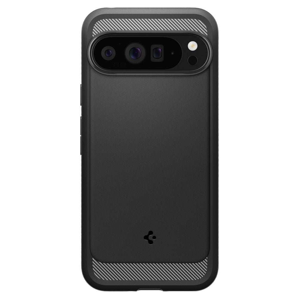 COPERTURA PER GOOGLE PIXEL 9 PRO XL SPIGEN RUGGED ARMOR NERO OPACO