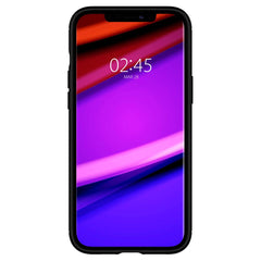 COPERTURA SPIGEN RUGGED ARMOR IPHONE 12/12 PRO NERO OPACO