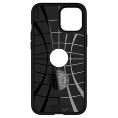COPERTURA SPIGEN RUGGED ARMOR IPHONE 12/12 PRO NERO OPACO