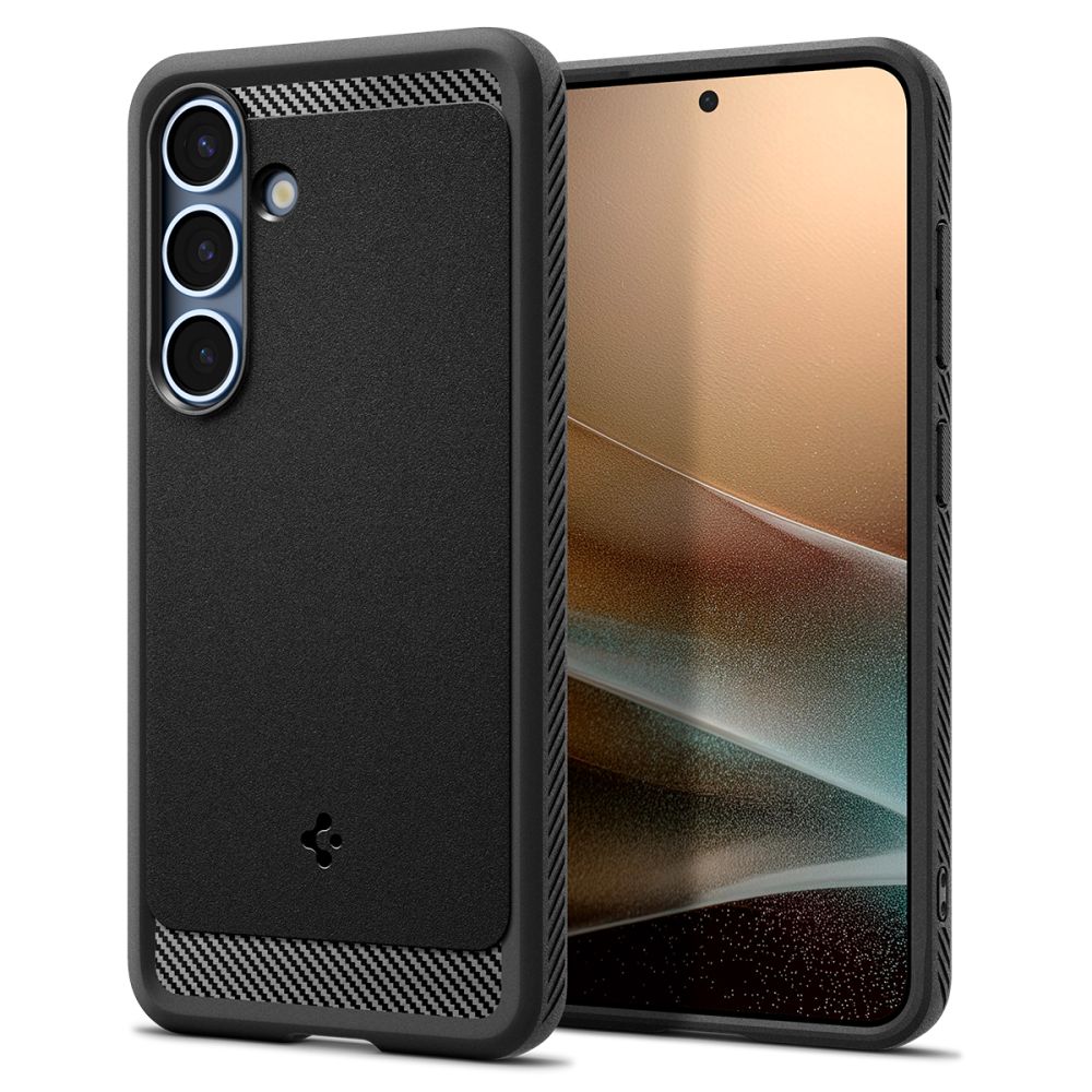 COPERTURA SPIGEN RUGGED ARMOR MAG MAGSAFE GALAXY S25 NERO OPACO