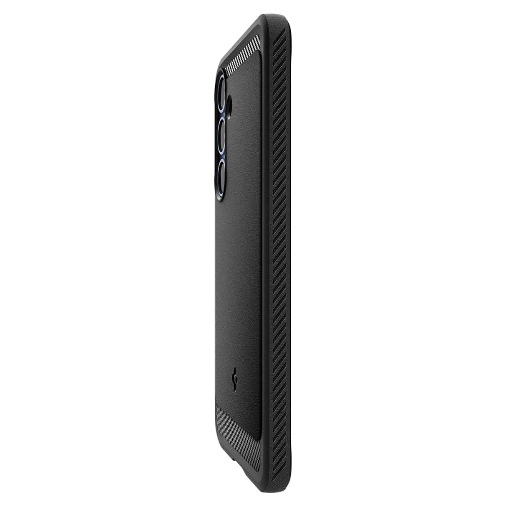 COPERTURA SPIGEN RUGGED ARMOR MAG MAGSAFE GALAXY S25 NERO OPACO