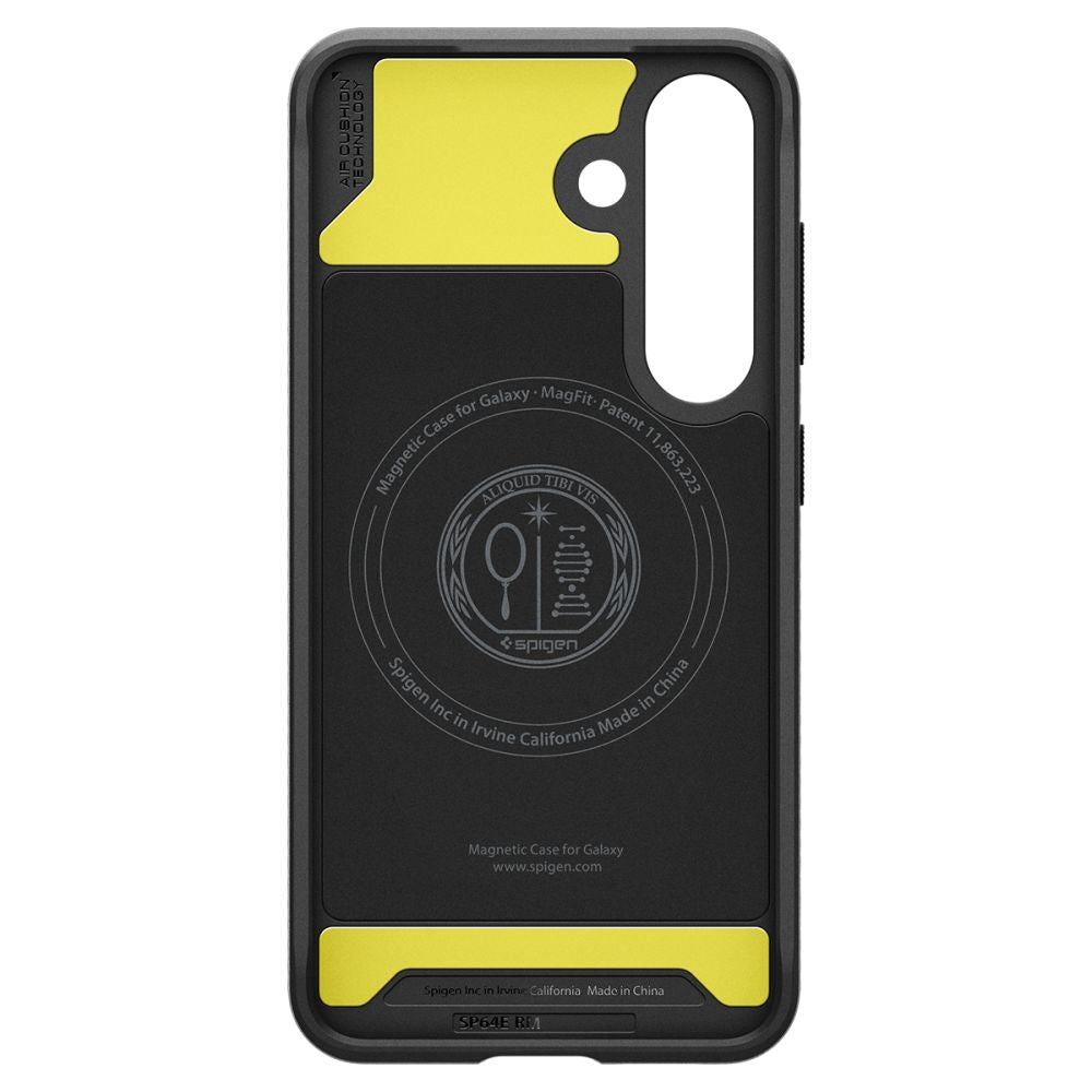 COPERTURA SPIGEN RUGGED ARMOR MAG MAGSAFE GALAXY S25+ PLUS NERO OPACO