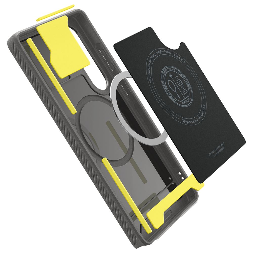 COPERTURA SPIGEN RUGGED ARMOR MAG MAGSAFE GALAXY S25 ULTRA MARBLE GREY