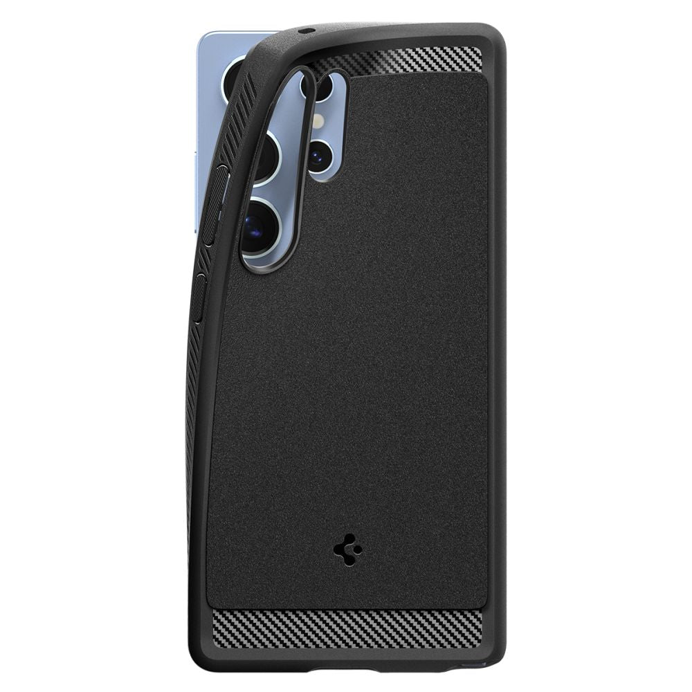 COPERTURA SPIGEN RUGGED ARMOR MAG MAGSAFE GALAXY S25 ULTRA NERO OPACO