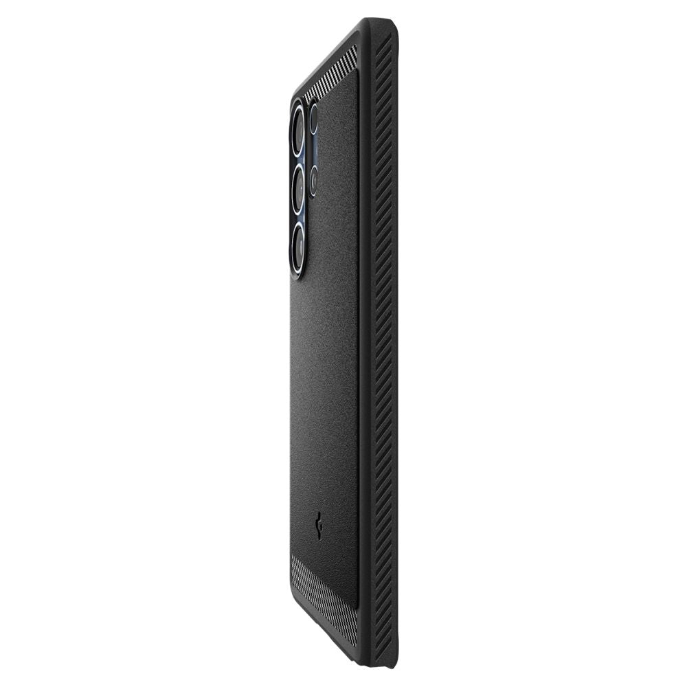 COPERTURA SPIGEN RUGGED ARMOR MAG MAGSAFE GALAXY S25 ULTRA NERO OPACO