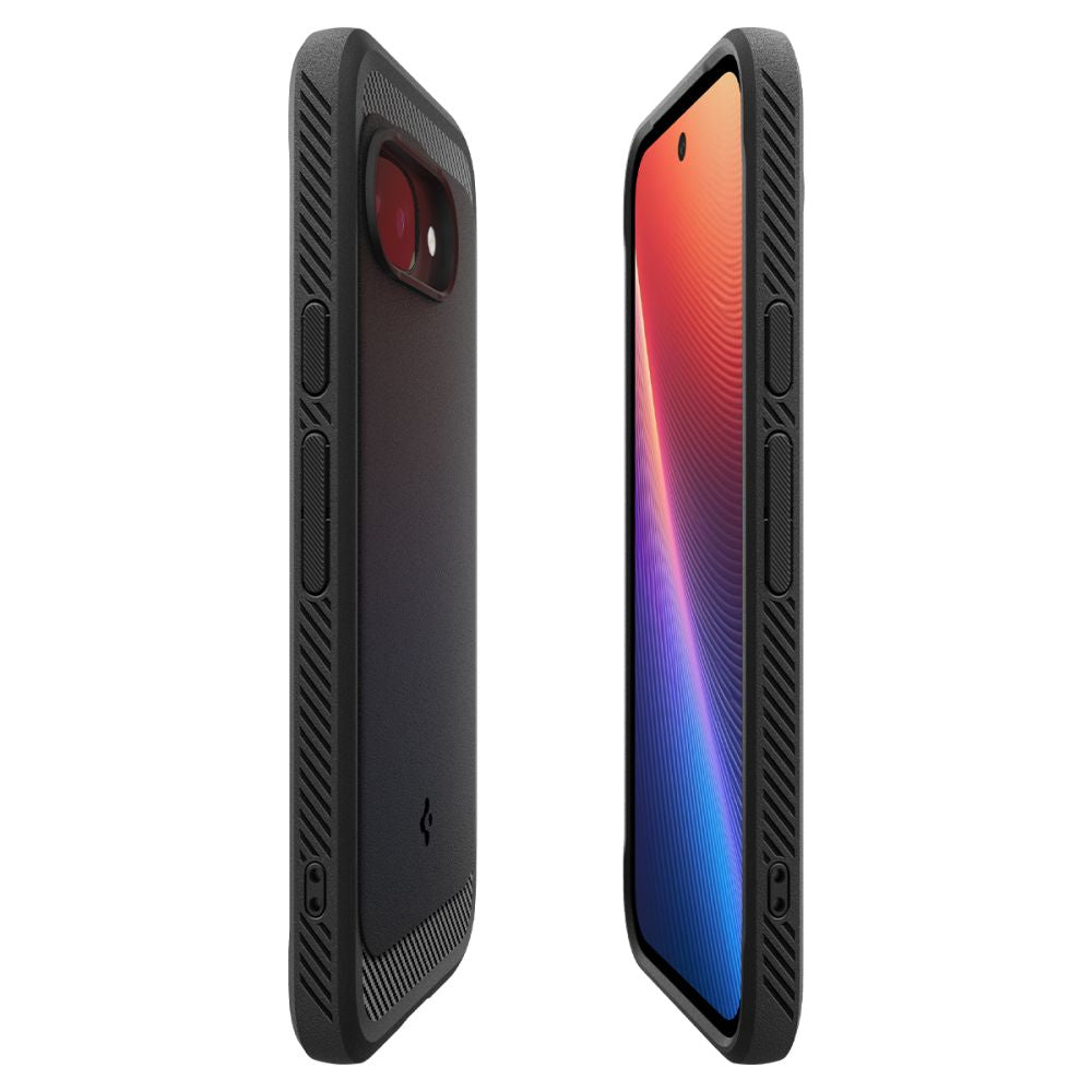 COPERTURA SPIGEN RUGGED ARMOR MAG MAGSAFE GOOGLE PIXEL 9A NERO OPACO