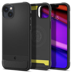 COPERTURA SPIGEN RUGGED ARMOR MAG MAGSAFE IPHONE 14 NERO OPACO