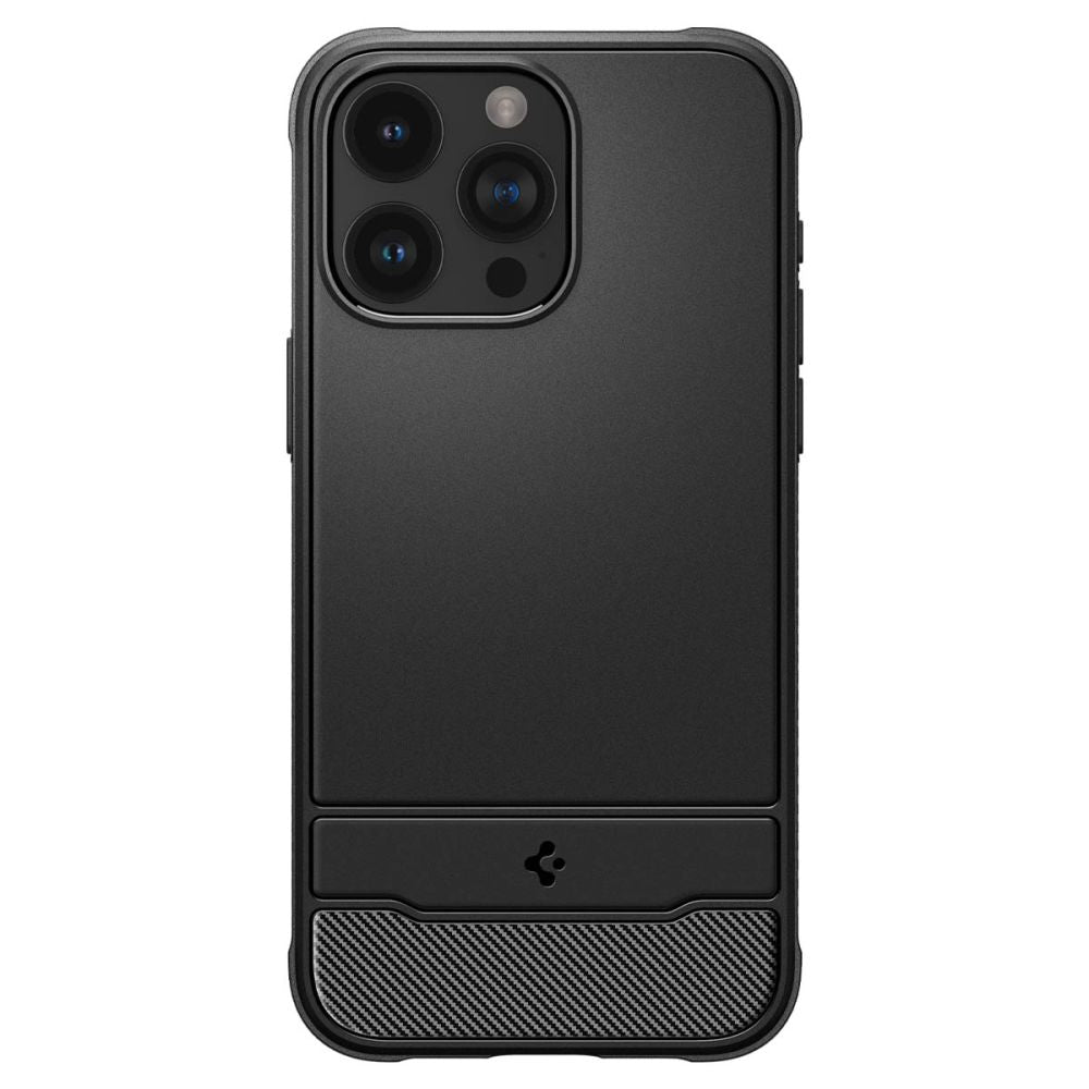 COPERTURA SPIGEN RUGGED ARMOR MAG MAGSAFE IPHONE 15 PRO NERO OPACO
