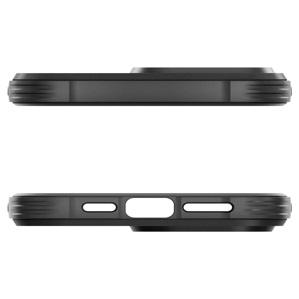 COPERTURA SPIGEN RUGGED ARMOR MAG MAGSAFE IPHONE 15 PRO MAX NERO OPACO