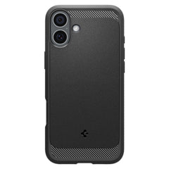 COPERTURA SPIGEN RUGGED ARMOR MAG MAGSAFE IPHONE 16 NERO OPACO