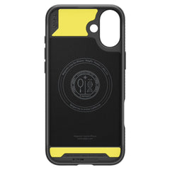 COPERTURA SPIGEN RUGGED ARMOR MAG MAGSAFE IPHONE 16 PLUS NERO OPACO