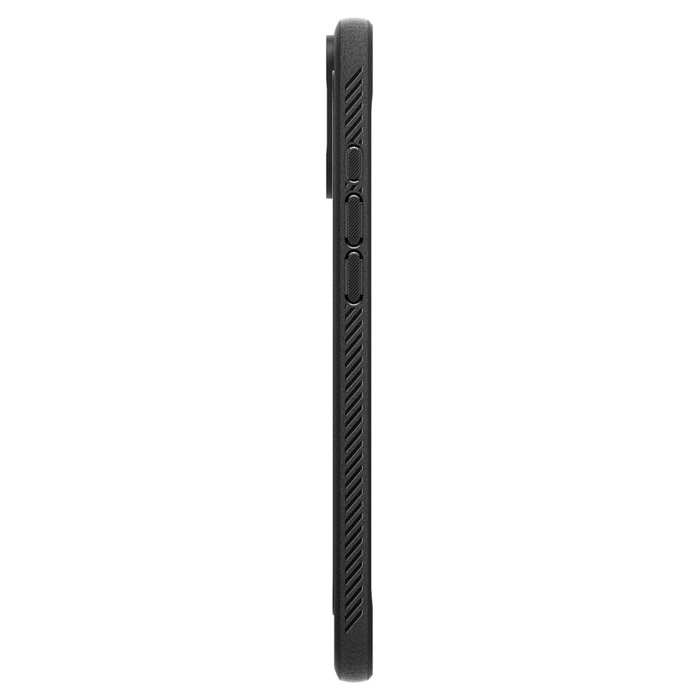COPERTURA SPIGEN RUGGED ARMOR MAG MAGSAFE IPHONE 16 PLUS NERO OPACO