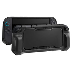 SPIGEN RUGGED ARMOR NINTENDO SWITCH 2 NERO OPACO