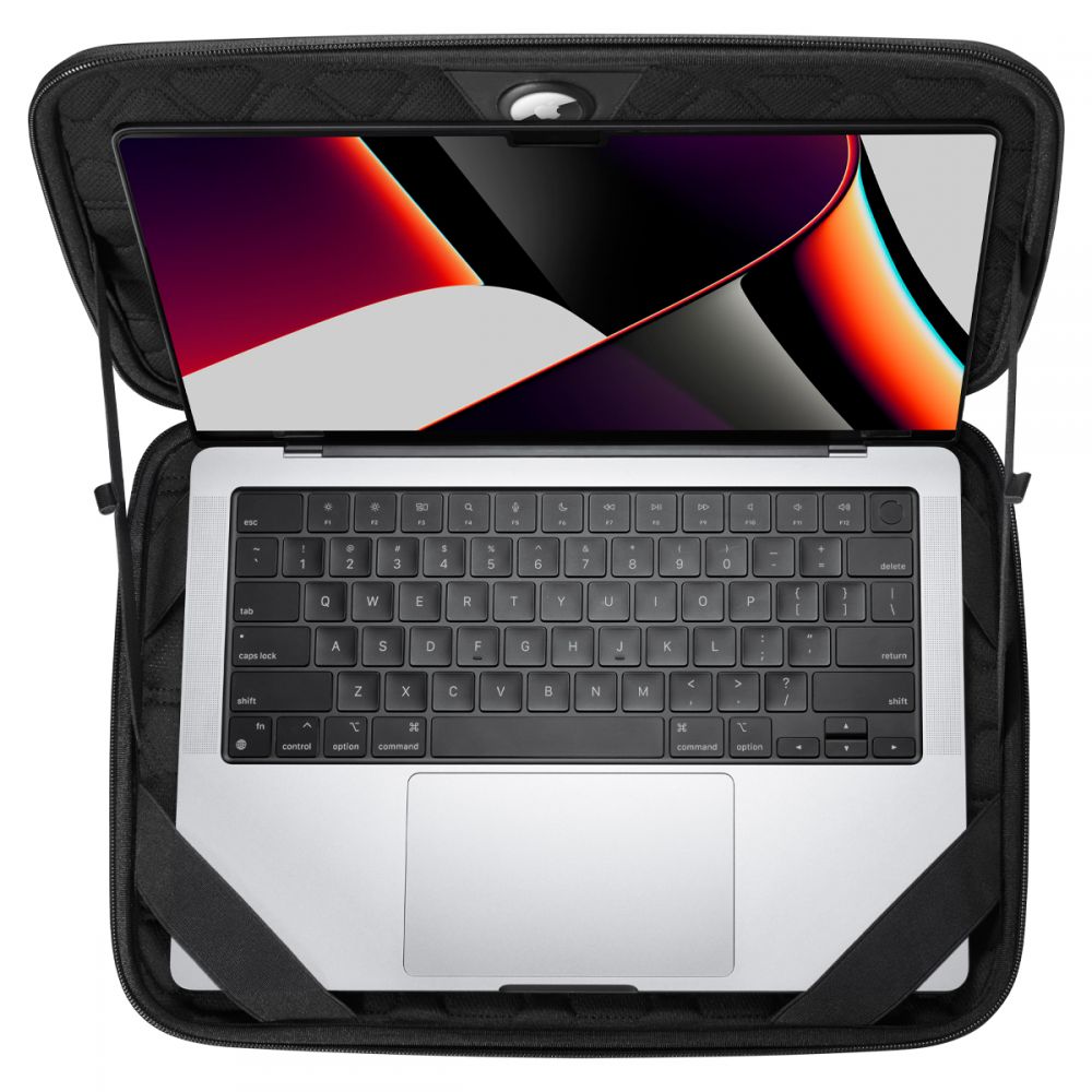 COPERTURA SPIGEN RUGGED ARMOR POUCH "PRO" PER LAPTOP 13-14 NERA