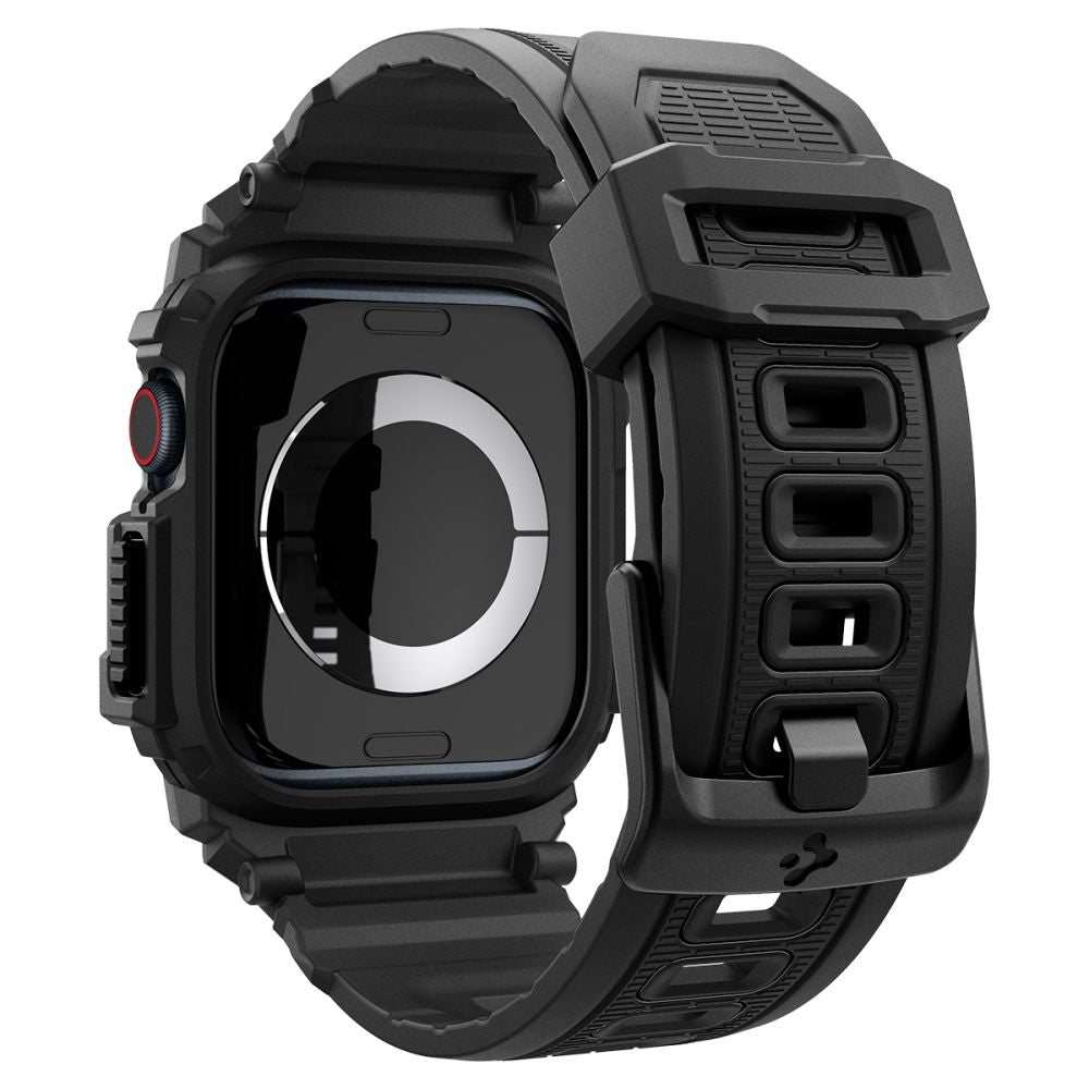 COPERTURA SPIGEN RUGGED ARMOR "PRO" PER APPLE WATCH 10 (42 MM) NERO OPACO