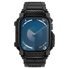 COPERTURA SPIGEN RUGGED ARMOR "PRO" PER APPLE WATCH 10 (42 MM) NERO OPACO