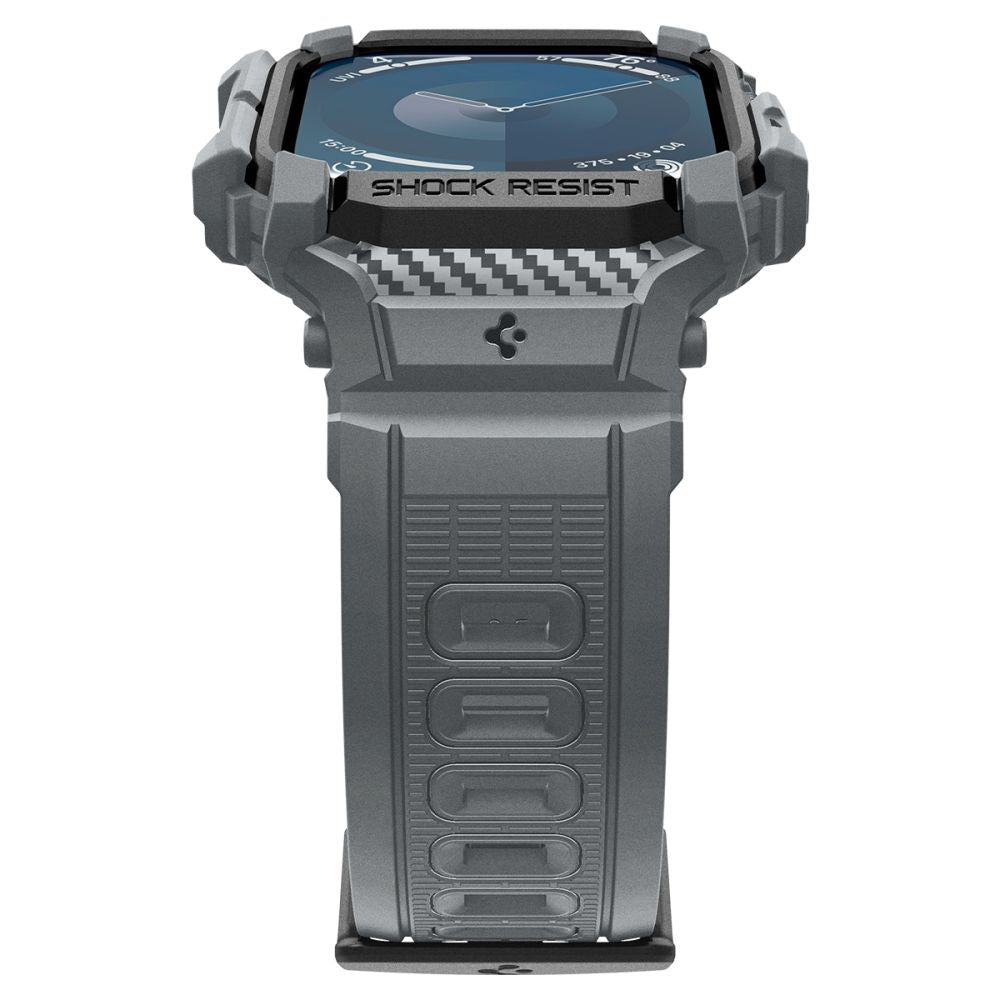 COPERTURA SPIGEN RUGGED ARMOR "PRO" PER APPLE WATCH 10 (46 MM) GRIGIO SCURO