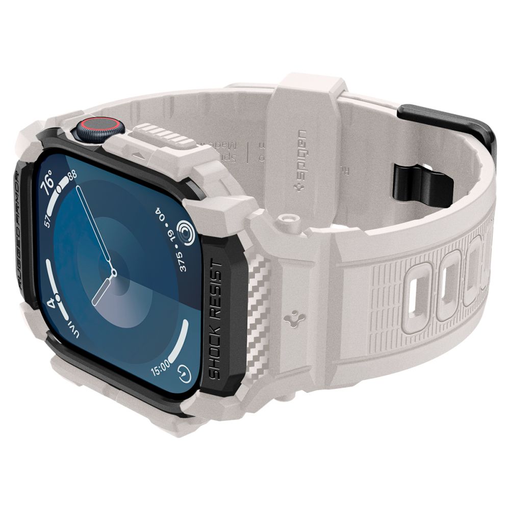 CUSTODIA SPIGEN RUGGED ARMOR "PRO" APPLE WATCH 10 (46 MM) DUNE BEIGE
