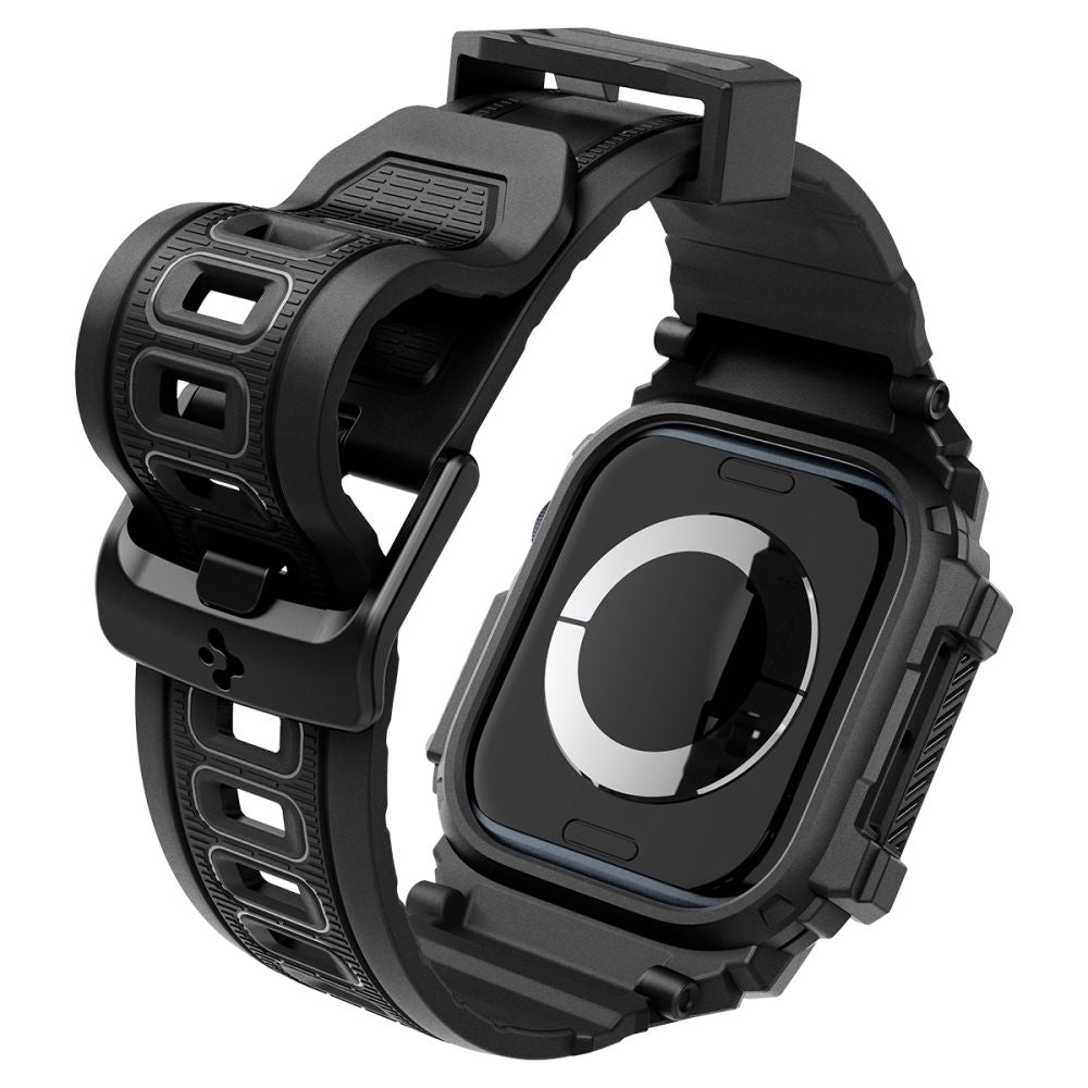 COPERTURA SPIGEN RUGGED ARMOR "PRO" APPLE WATCH 10 (46 MM) NERO OPACO