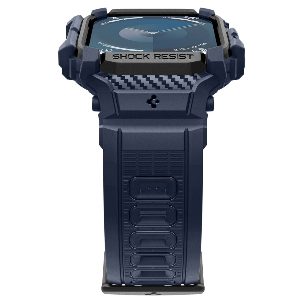 COPERTURA SPIGEN RUGGED ARMOR "PRO" PER APPLE WATCH 10 (46 MM) BLU NAVY
