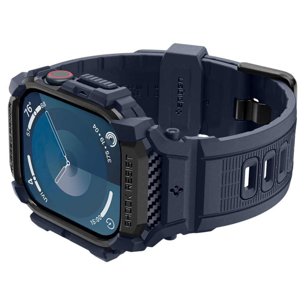 COPERTURA SPIGEN RUGGED ARMOR "PRO" PER APPLE WATCH 10 (46 MM) BLU NAVY