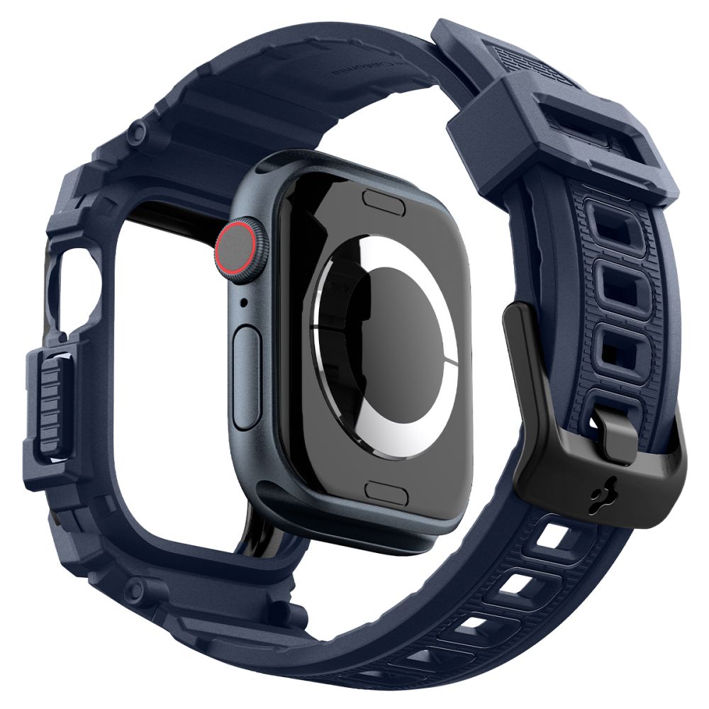 COPERTURA SPIGEN RUGGED ARMOR "PRO" PER APPLE WATCH 10 (46 MM) BLU NAVY