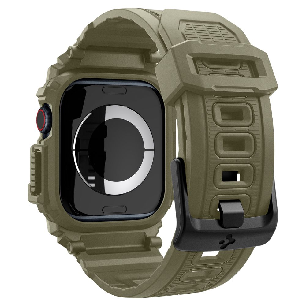 COPERTURA SPIGEN RUGGED ARMOR "PRO" APPLE WATCH 10 (46 MM) VINTAGE KHAKI