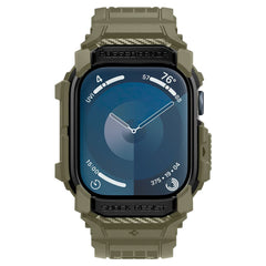 COPERTURA SPIGEN RUGGED ARMOR "PRO" APPLE WATCH 10 (46 MM) VINTAGE KHAKI