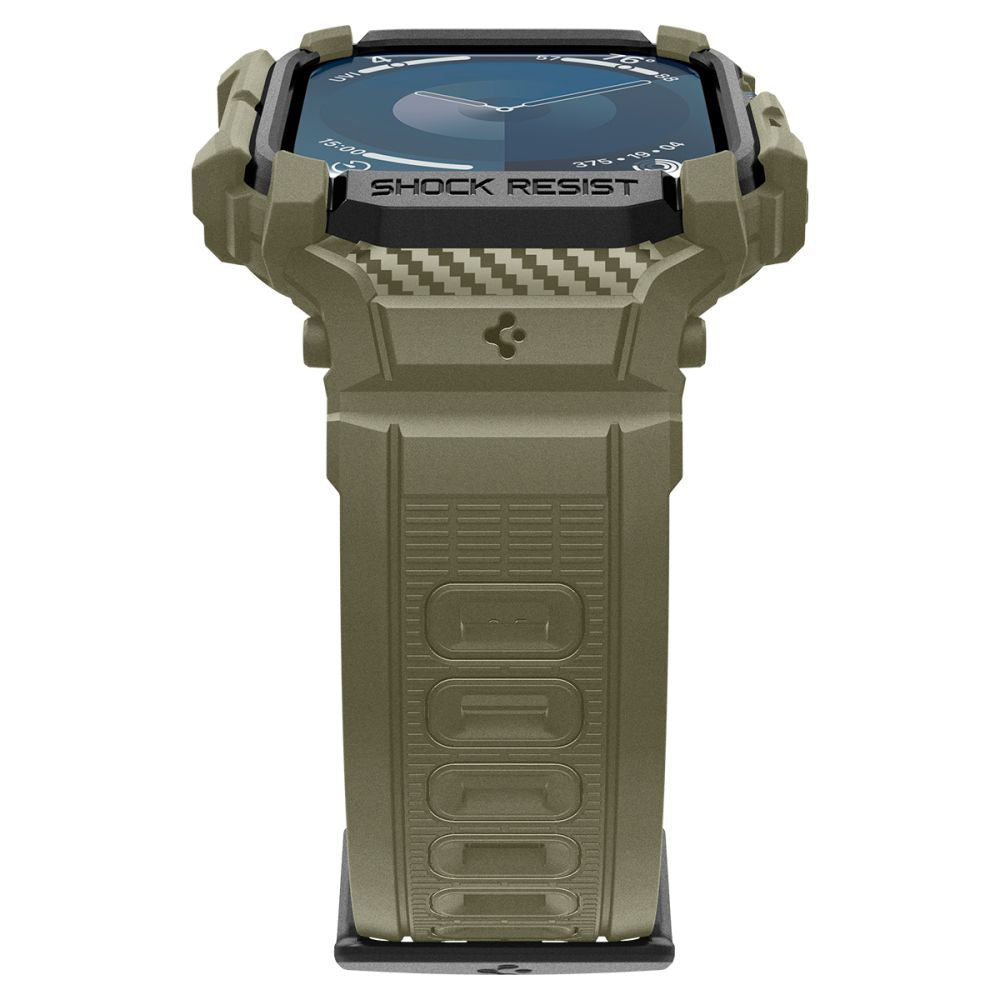COPERTURA SPIGEN RUGGED ARMOR "PRO" APPLE WATCH 10 (46 MM) VINTAGE KHAKI