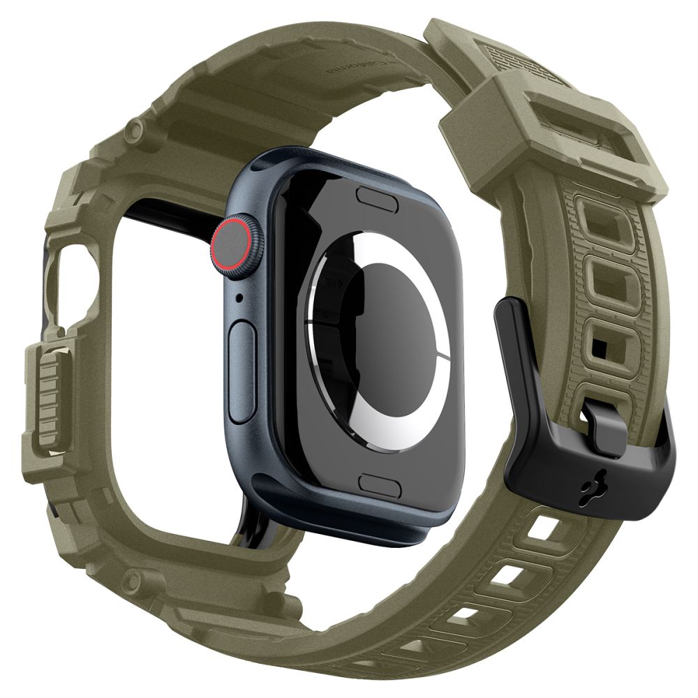 COPERTURA SPIGEN RUGGED ARMOR "PRO" APPLE WATCH 10 (46 MM) VINTAGE KHAKI