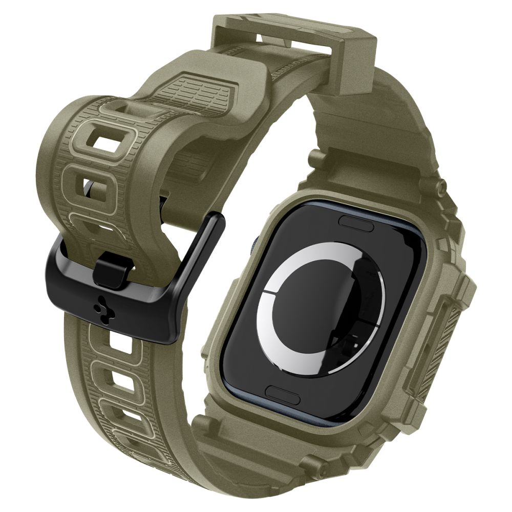 COPERTURA SPIGEN RUGGED ARMOR "PRO" APPLE WATCH 10 (46 MM) VINTAGE KHAKI