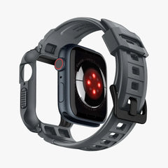 CINTURINO SPIGEN RUGGED ARMOR "PRO" APPLE WATCH 4 / 5 / 6 / 7 / 8 / 9 / SE (44 / 45 MM) GRIGIO SCURO
