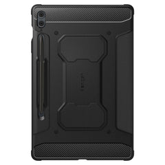 COPERTURA / INVOLUCRO PER SAMSUNG GALAXY TAB S9 FE+ PLUS 12.4 X610 / X616B SPIGEN RUGGED ARMOR "PRO" NERO