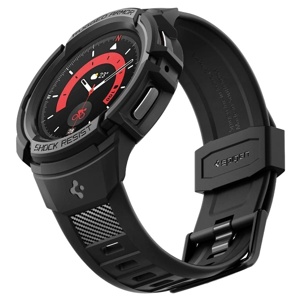 COPERTURA SPIGEN RUGGED ARMOR "PRO" GALAXY WATCH 5 PRO (45 MM) NERA
