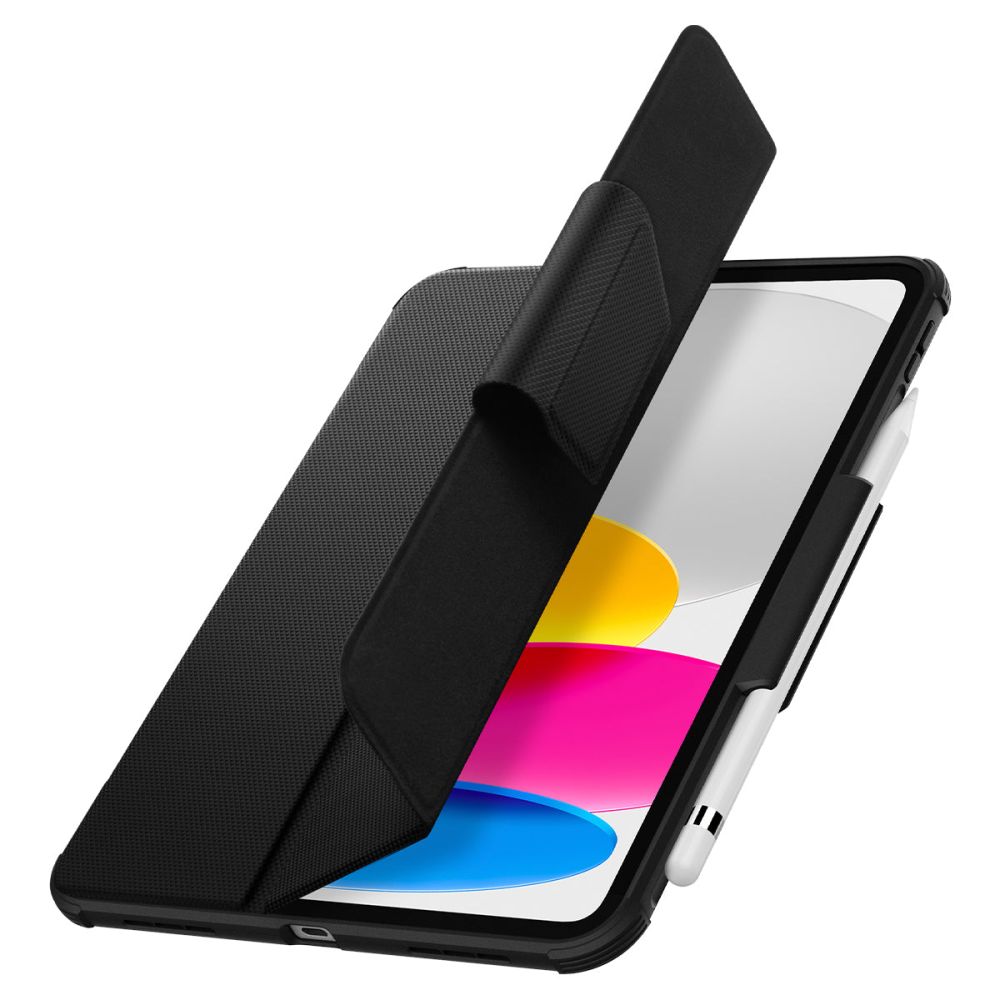 COPERTURA / INVOLUCRO PER IPAD 10.9 2022 SPIGEN RUGGED ARMOR "PRO" NERO