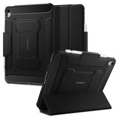 COPERTURA / INVOLUCRO PER IPAD 10.9 2022 SPIGEN RUGGED ARMOR "PRO" NERO