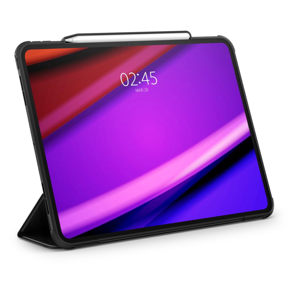 COPERTURA SPIGEN RUGGED ARMOR "PRO" IPAD PRO 13 7 / 2024 NERA